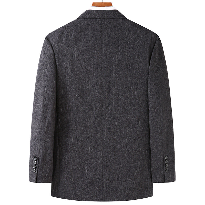 Herren Slim-Fit Business-Sakko mit Reverskragen und Zwei-Knopf-Verschluss Shop Nory
