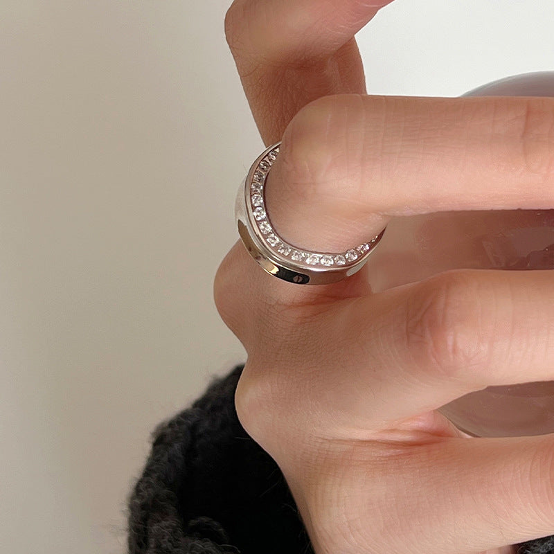 Damenring mit floralem Gitterdesign Shop Nory
