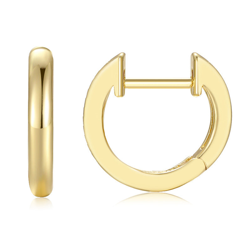 Damen Creolen mit drehendem Seil-Design Shop Nory