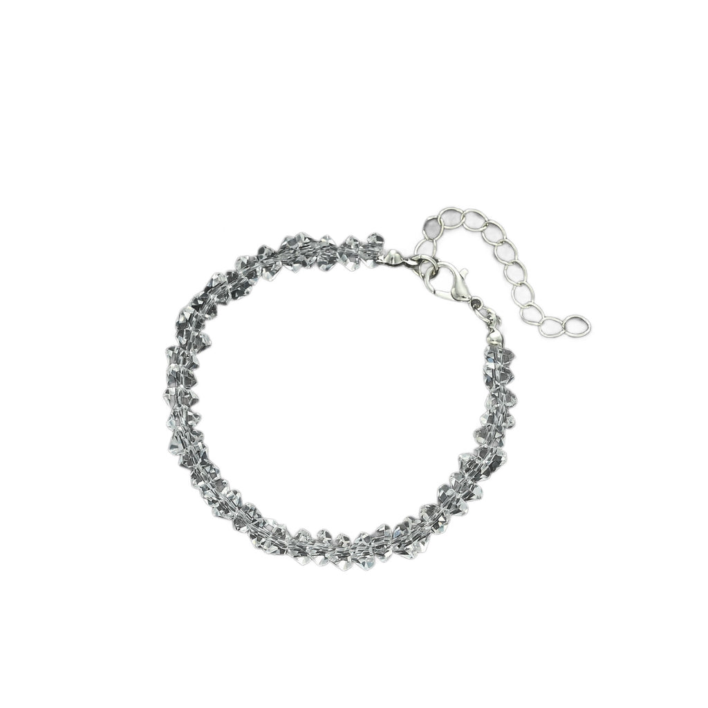 Damenarmband aus funkelnden Kristallperlen Shop Nory