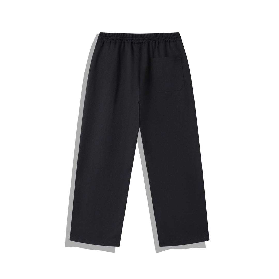 Damen Cropped-Hose im Relaxed-Fit mit Elastikbund, Tunnelzug und Ziersteppungen Shop Nory