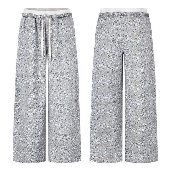 Damen Palazzo‑Glitzerhose mit elastischem Bund und Kordelzug Shop Nory