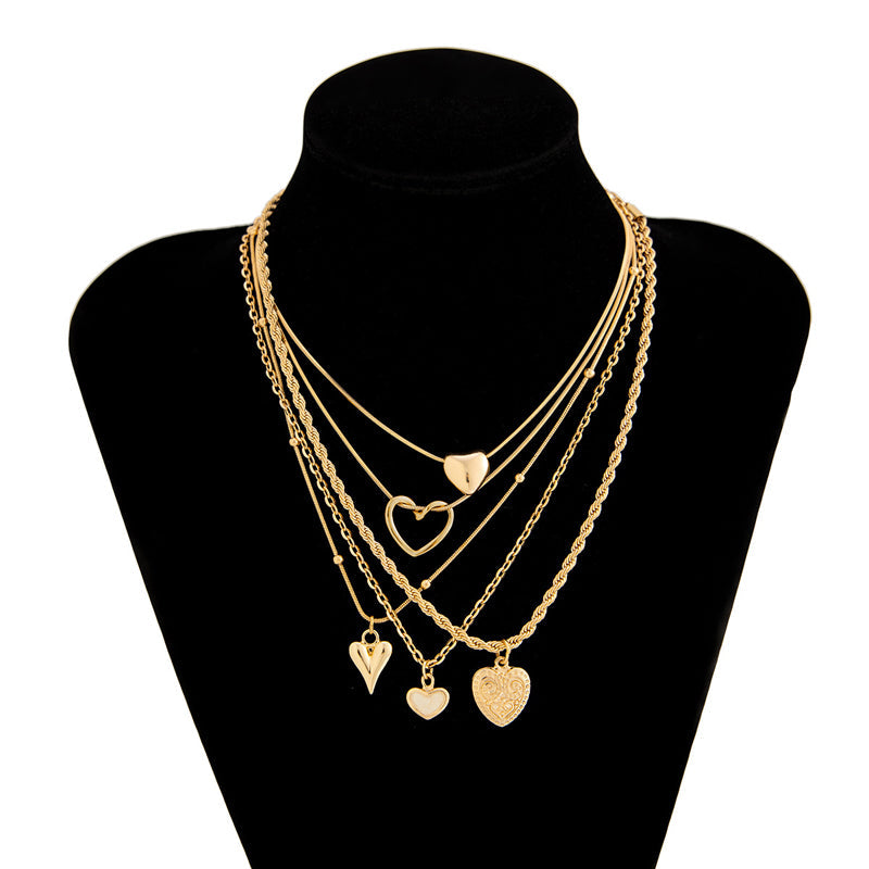 Halskettenset Mit Herzanhänger | Shop Nory