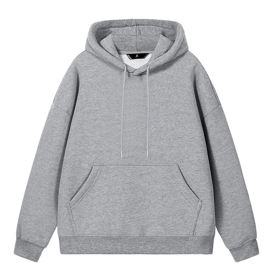 Unisex Oversize-Kapuzenpullover mit Kängurutasche und überschnittener Schulter Shop Nory