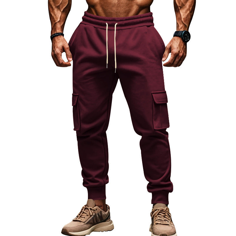Herren nan Thermo-Cargojogginghose mit Fleecefutter elastischem Bund und großen Cargotaschen Shop Nory