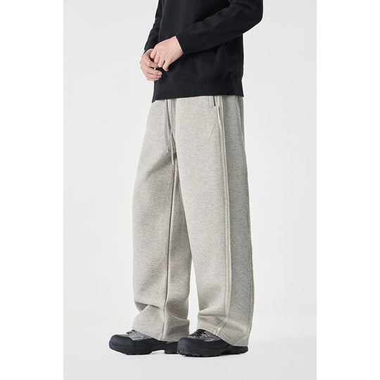 Damen Relaxed-Fit Culotte-Sweathose mit hohem Gummibund und Kontrastpaspel Shop Nory
