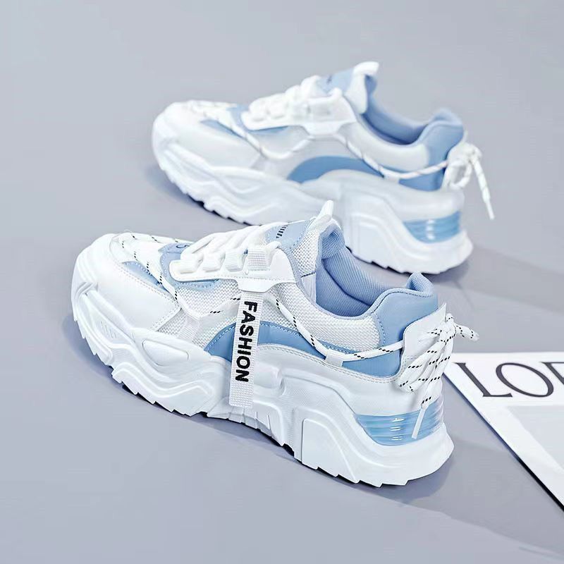 Damen Sportliche Modische Sneakers mit atmungsaktivem Obermaterial und dämpfender Sohle