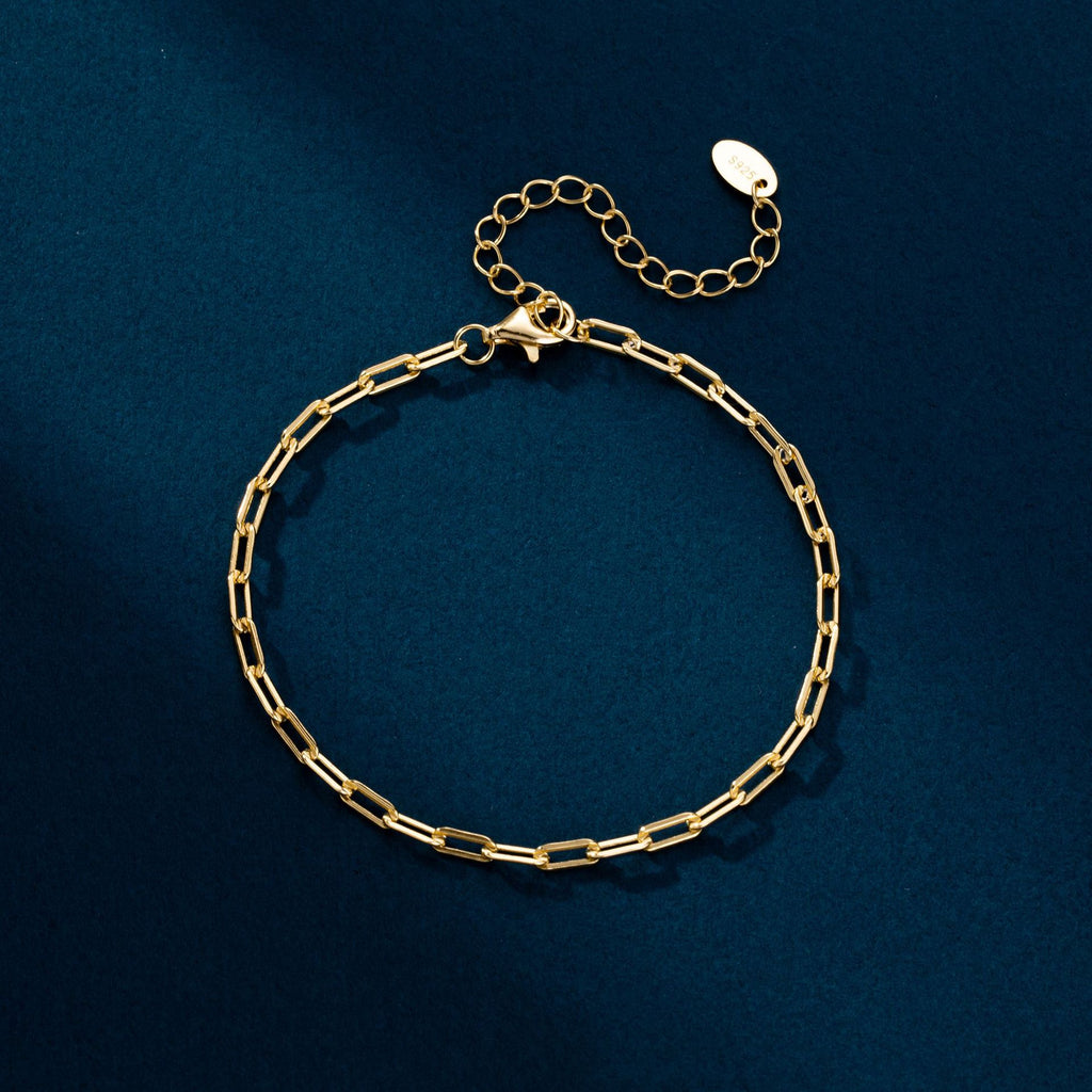 Damen Kette aus 925 Sterling Silber mit modernem Gliederdesign Shop Nory