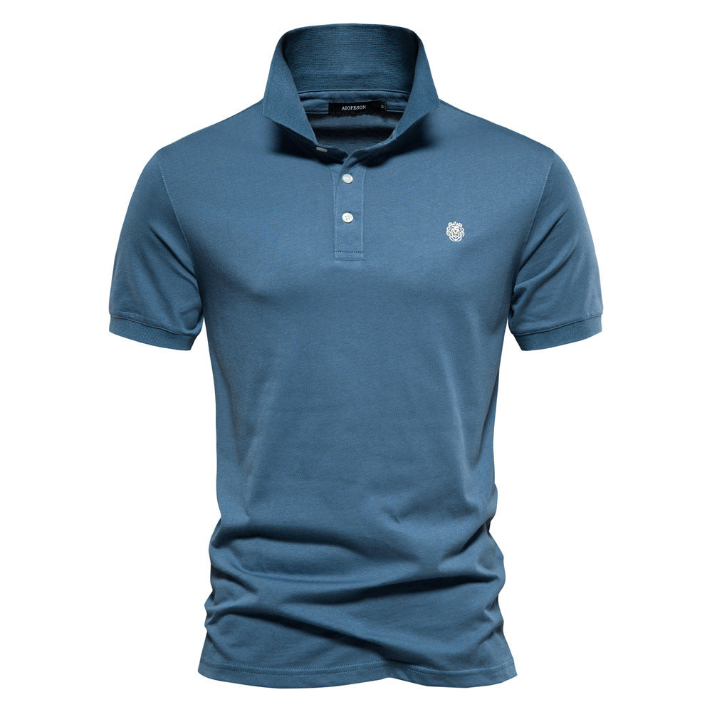 Herren Polo-Shirt mit feiner Piqué-Struktur und klassischem Kragen