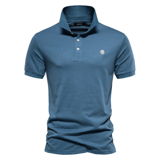Herren Polo-Shirt mit feiner Piqué-Struktur und klassischem Kragen