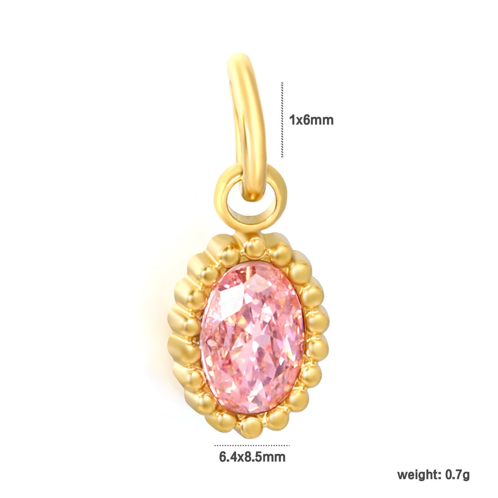 Damen Herzförmiger Anhänger mit funkelndem Kristall und luxuriöser Goldbeschichtung Shop Nory