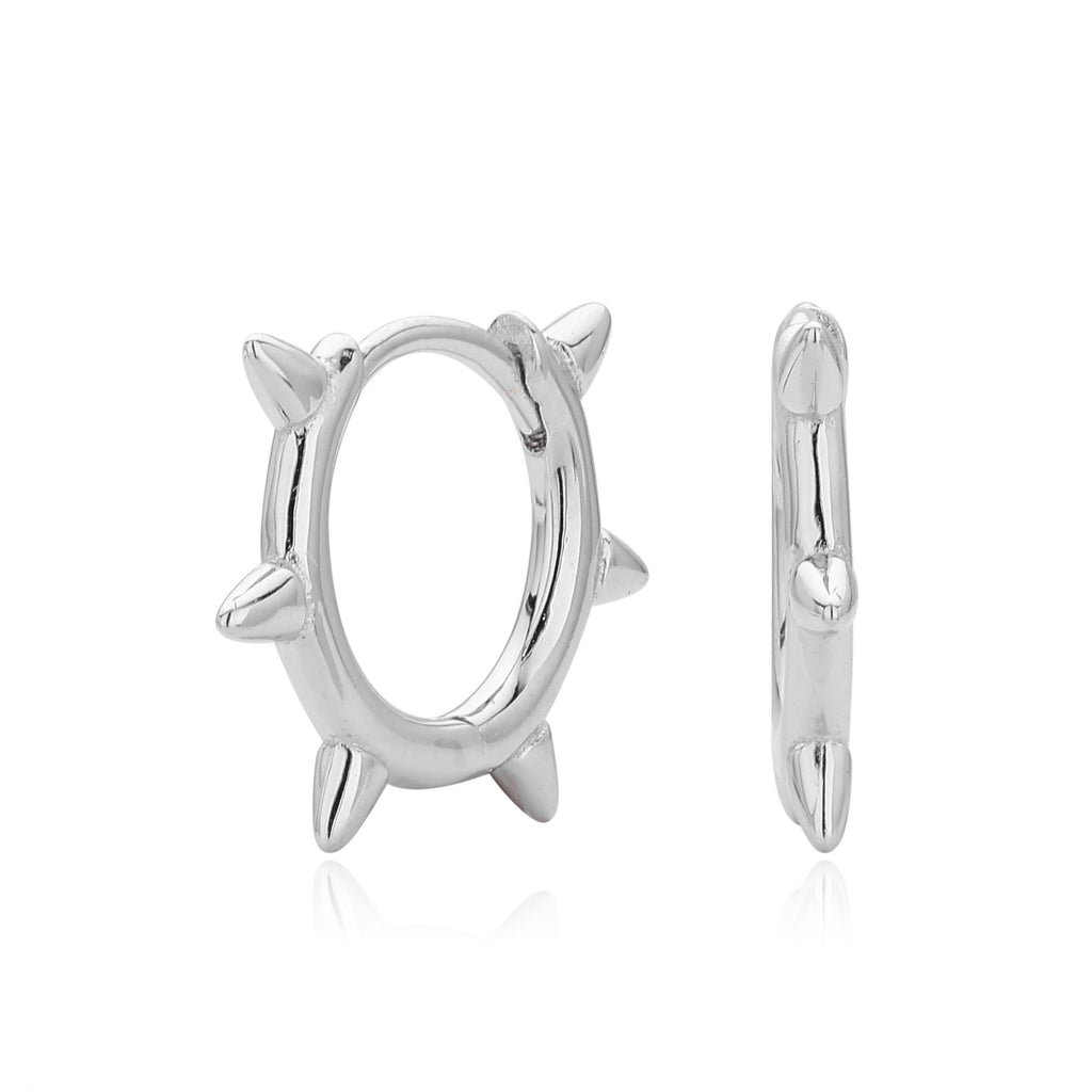 Damen Ohrhänger mit spitzem Design aus hochwertigem 925 Sterling Silber Shop Nory
