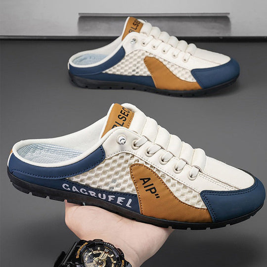 Herren Leichte Slip-On Freizeitsneaker mit Atmungsaktivem Mesh-Design ShopNory