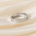 Damen Ring mit strukturiertem Kanten-Design Shop Nory