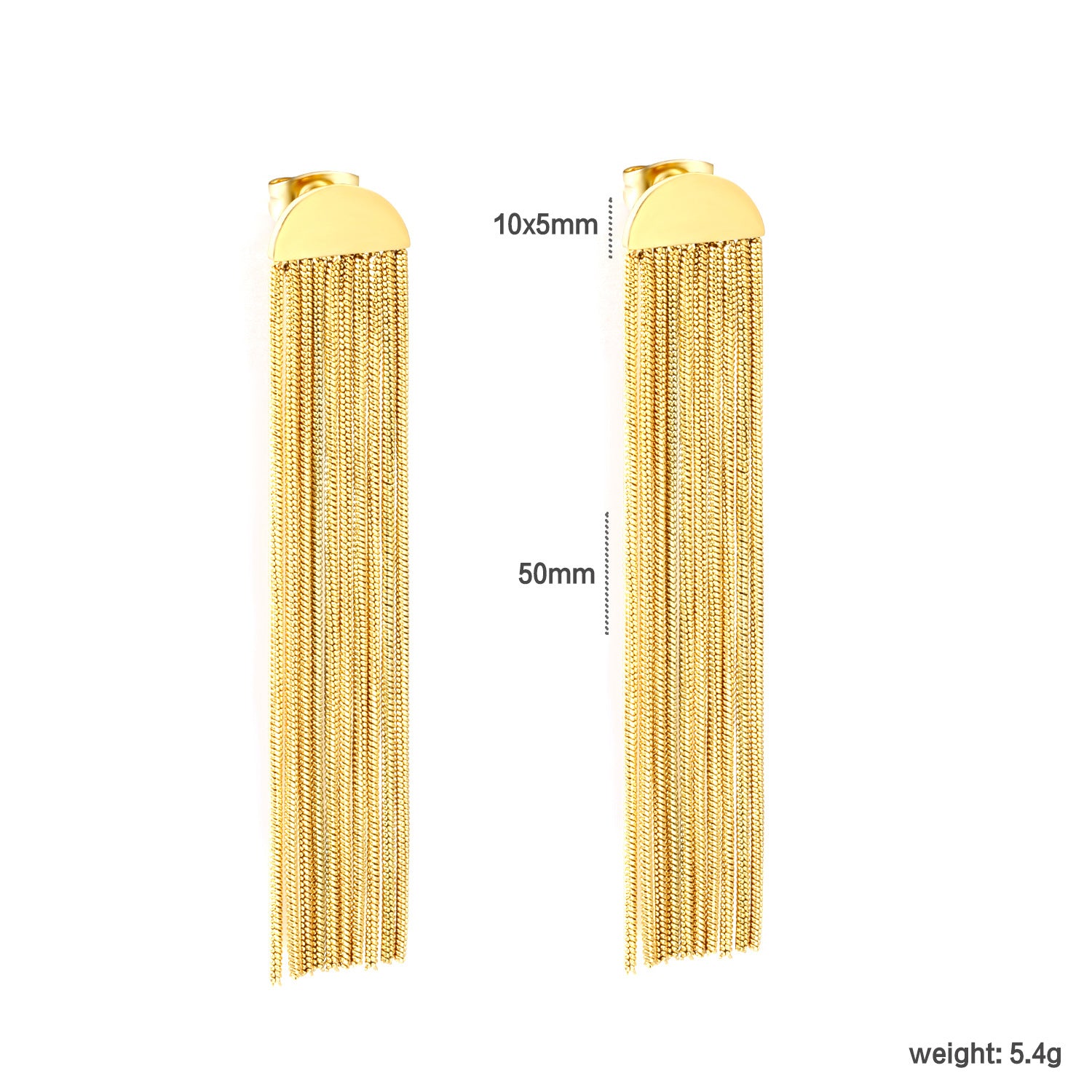 Damen Hängende Ohrringe mit Ägyptischem Muschel-Design aus hochwertigem Edelstahl Shop Nory