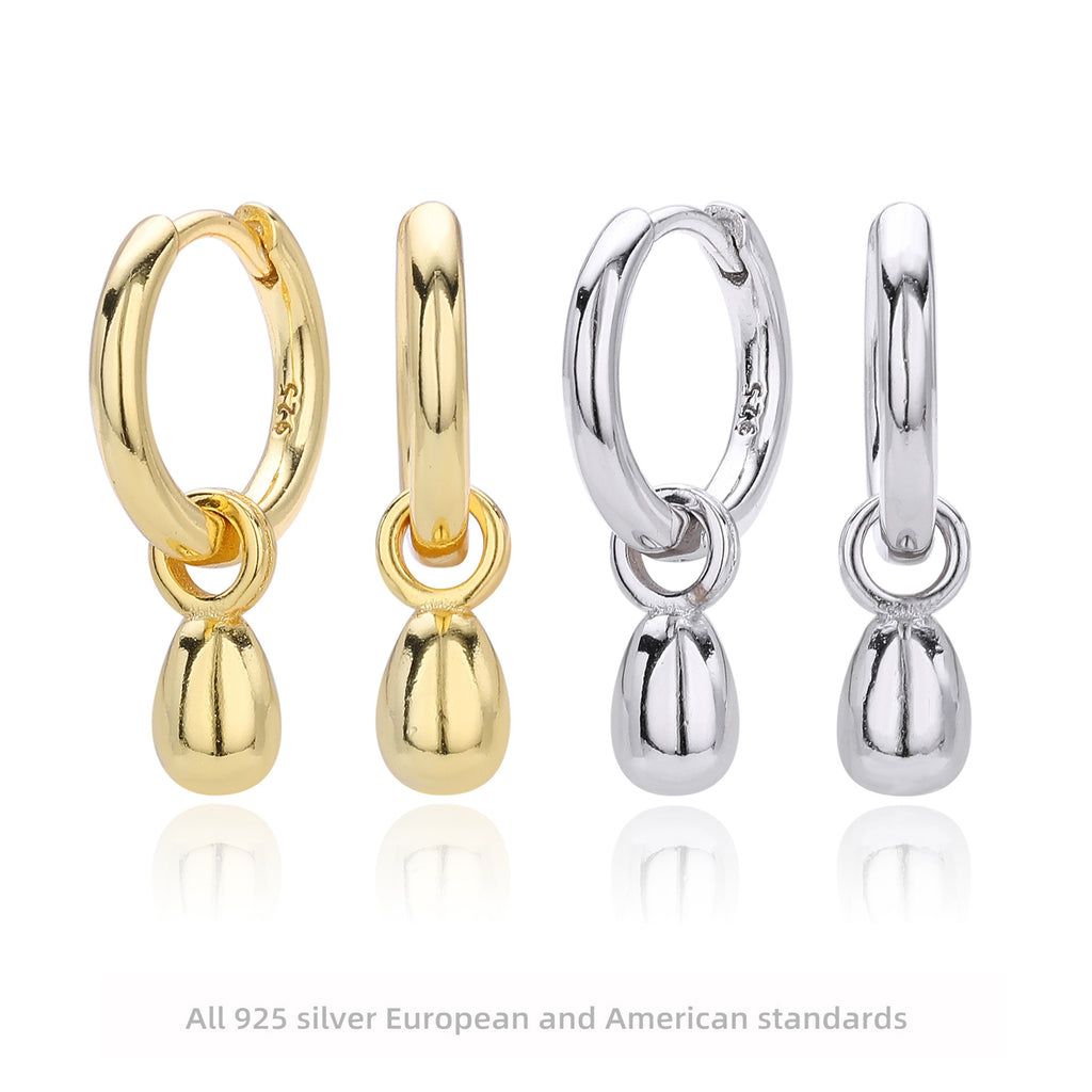 Damen Ohrringe mit elegantem Tropfen-Design Shop Nory