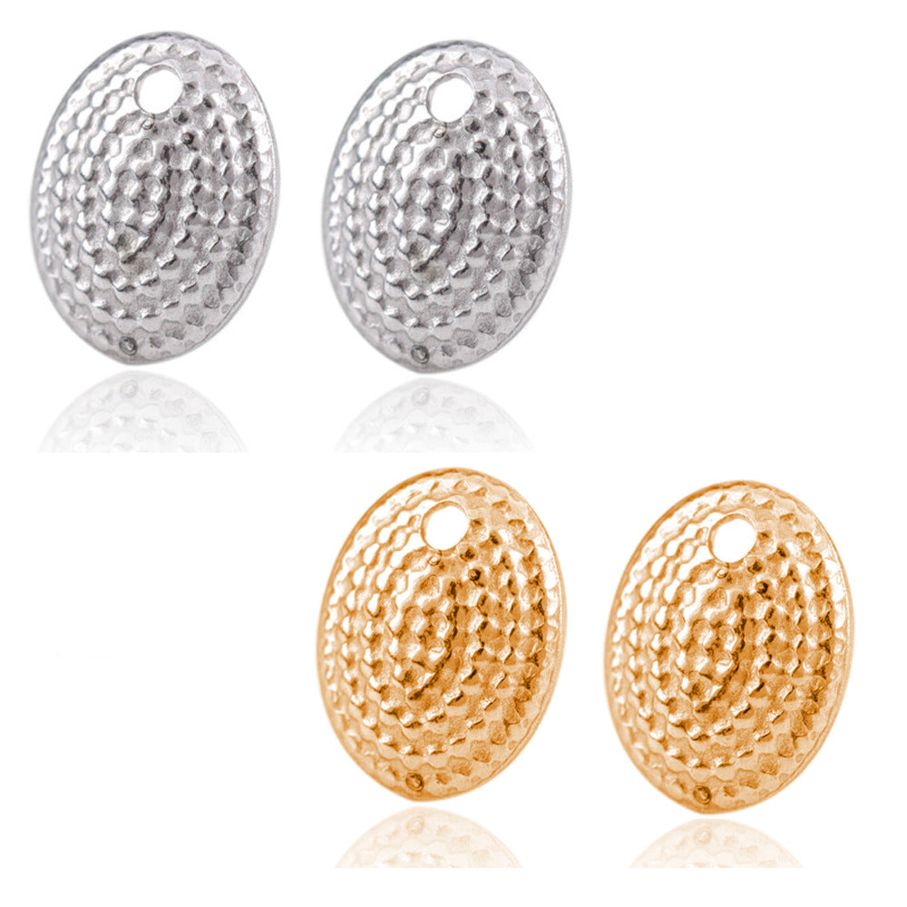 Damen Ohrstecker mit modernem diamantierten Design Shop Nory