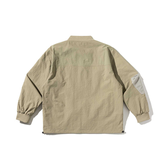 Unisex Technischer Pullover-Anorak mit halbem Reißverschluss und Utility‑Taschen Shop Nory