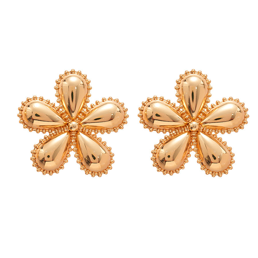 Damen Ohrringe im stilvollen Blumendesign Shop Nory