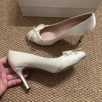 Champagner Pumps