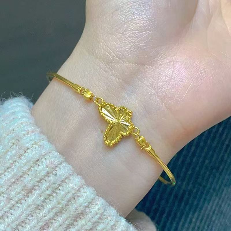 Damen Elegante Schmetterlingscharme Armreif Bracelet Shop Nory