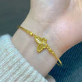 Damen Elegante Schmetterlingscharme Armreif Bracelet Shop Nory