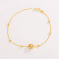 Damen zartes Gliederarmband mit filigranen Kugeldetails Shop Nory