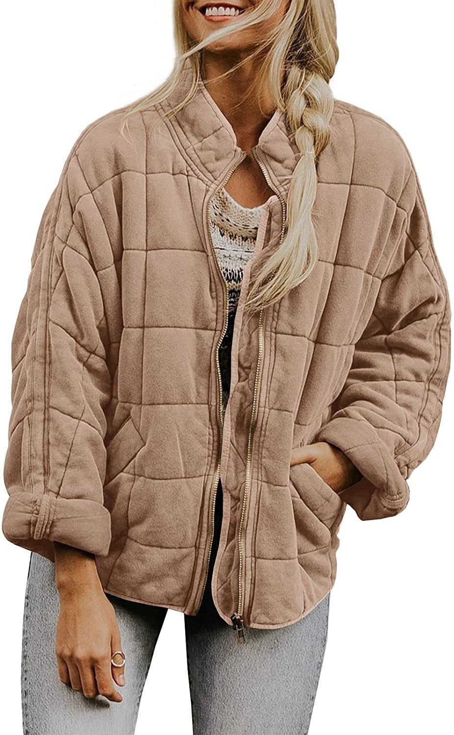 Damen Übergroße Steppjacke Shop Nory