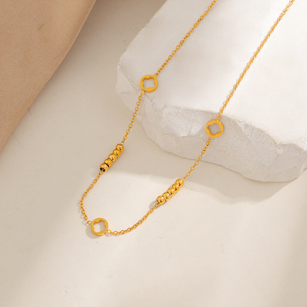 Frauen Minimalistische Goldkette Halskette Shop Nory
