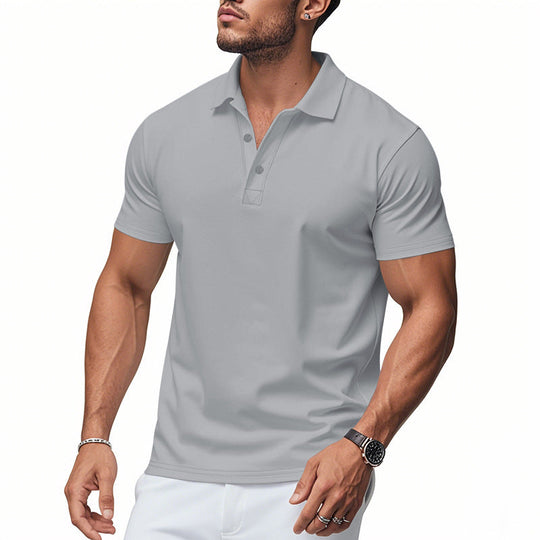 Herren Polohemd mit modernem Schnelltrocknungsstoff und eleganter Passform