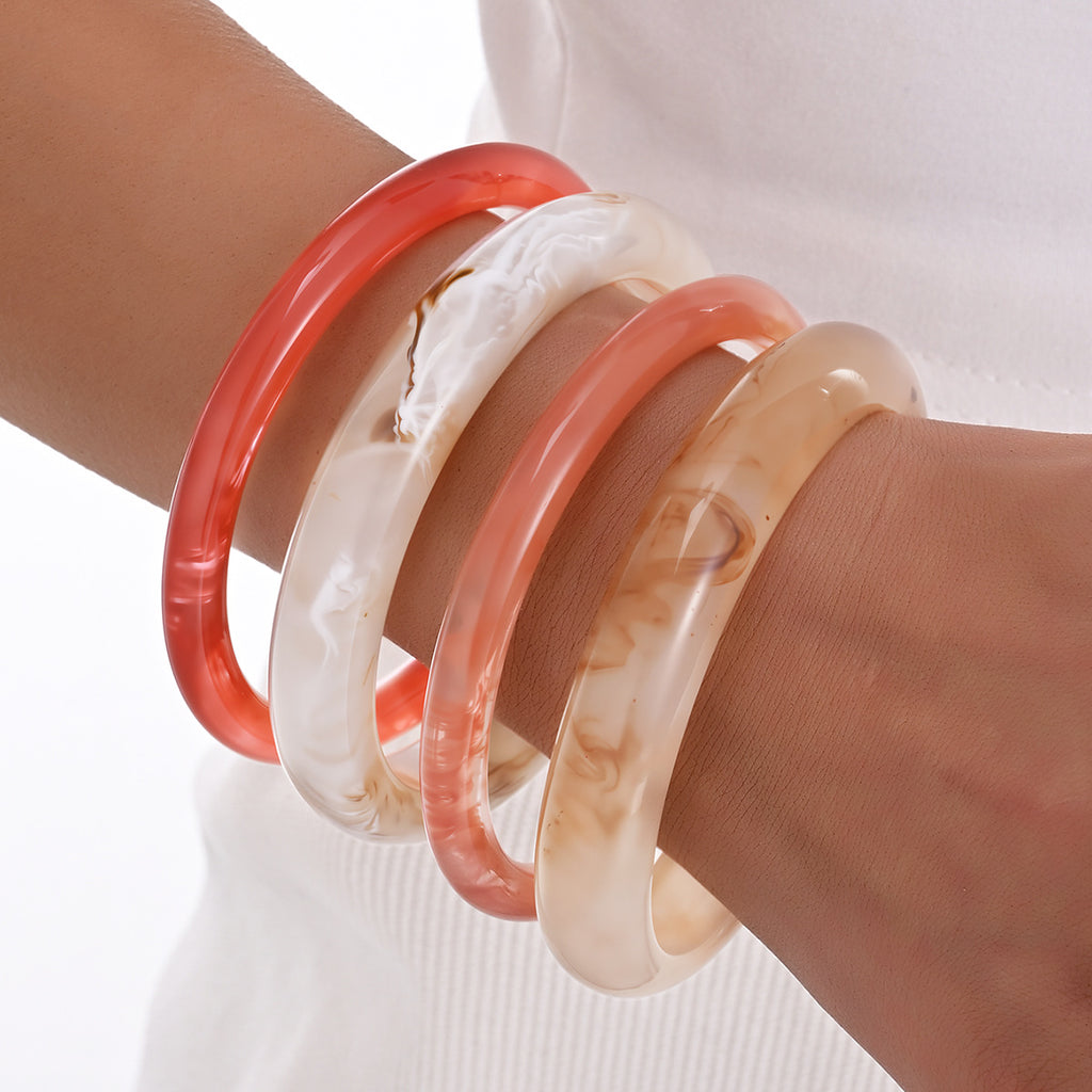 Damen Armband-Set mit stilvollen, transparenten Designs Shop Nory