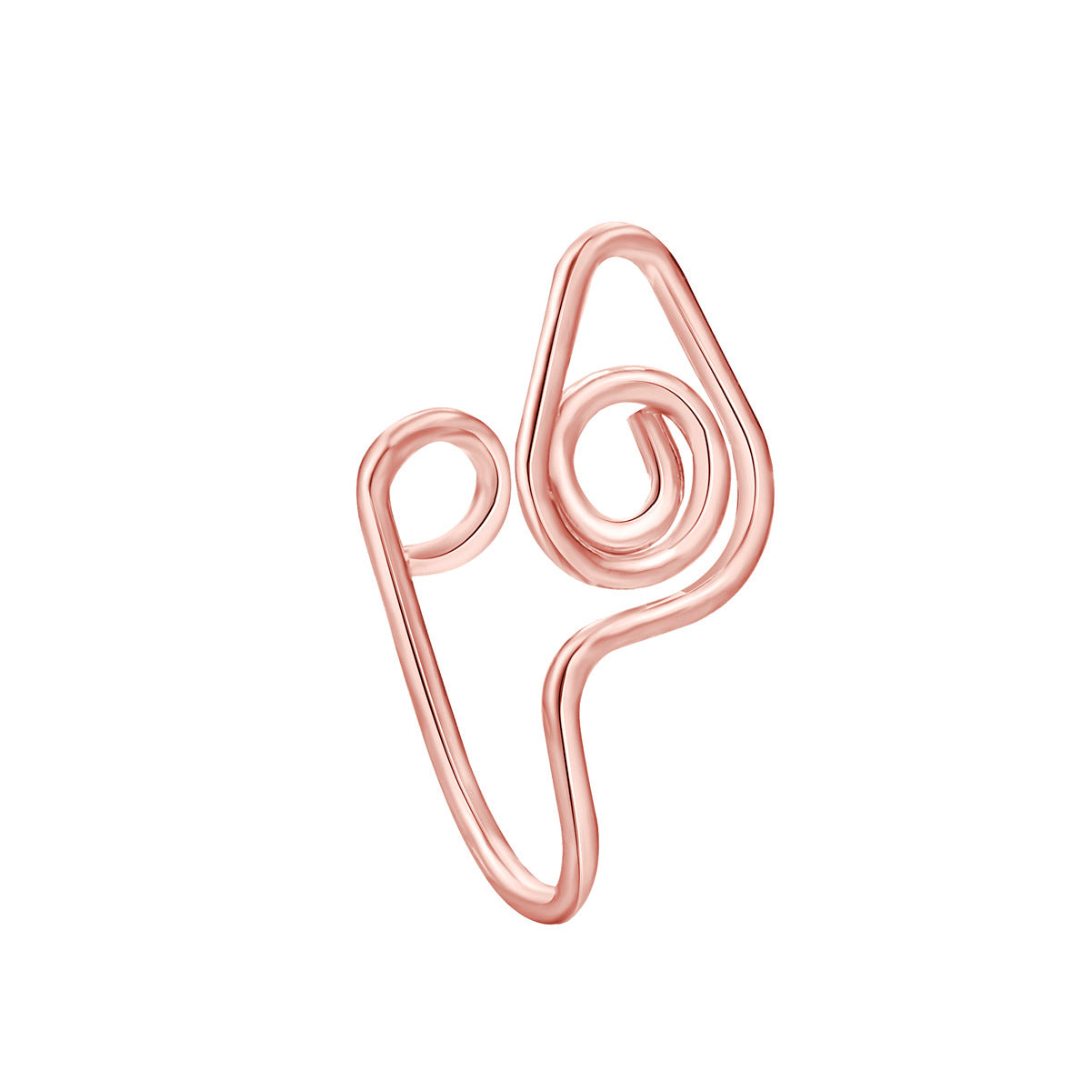Damen modischer Haarclip mit elegantem Spiraldesign Shop Nory