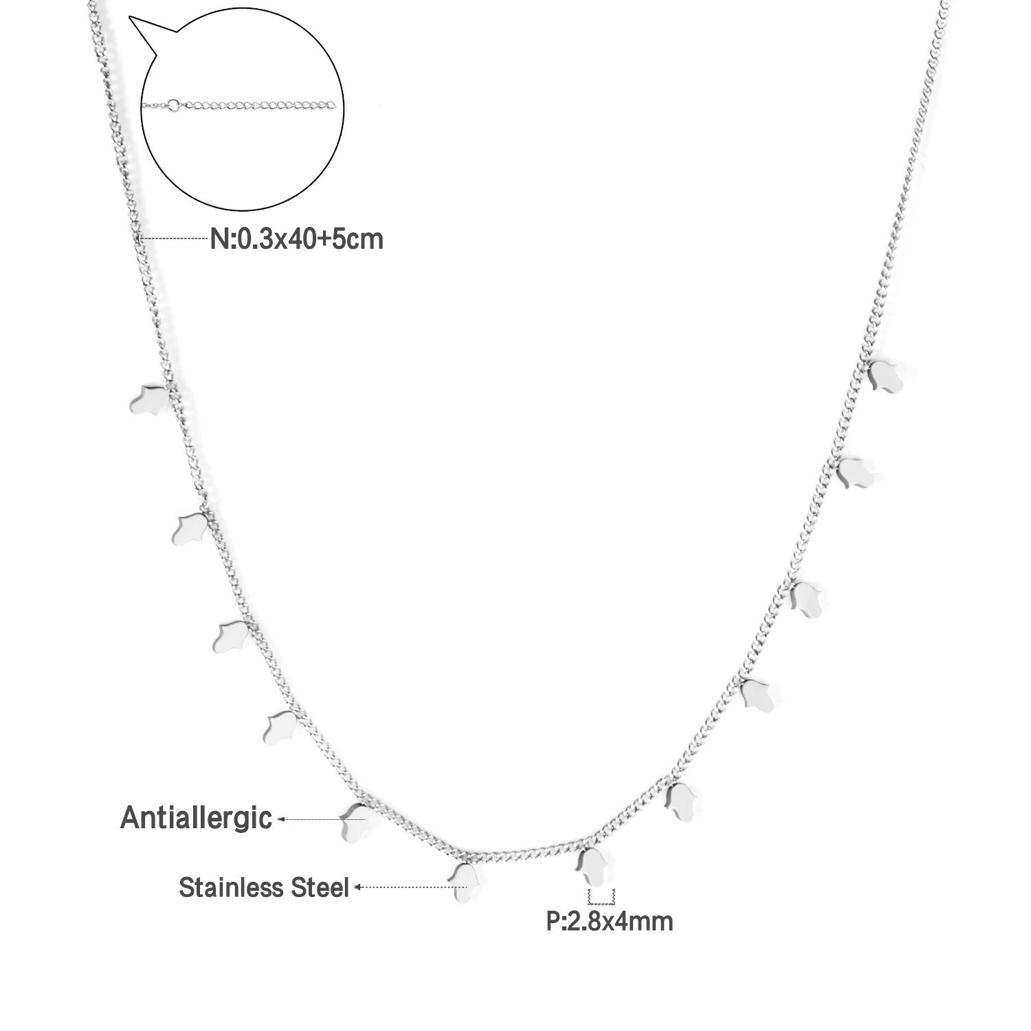 Damen elegante Goldplattierte Halskette mit geometrischen Anhängern Shop Nory