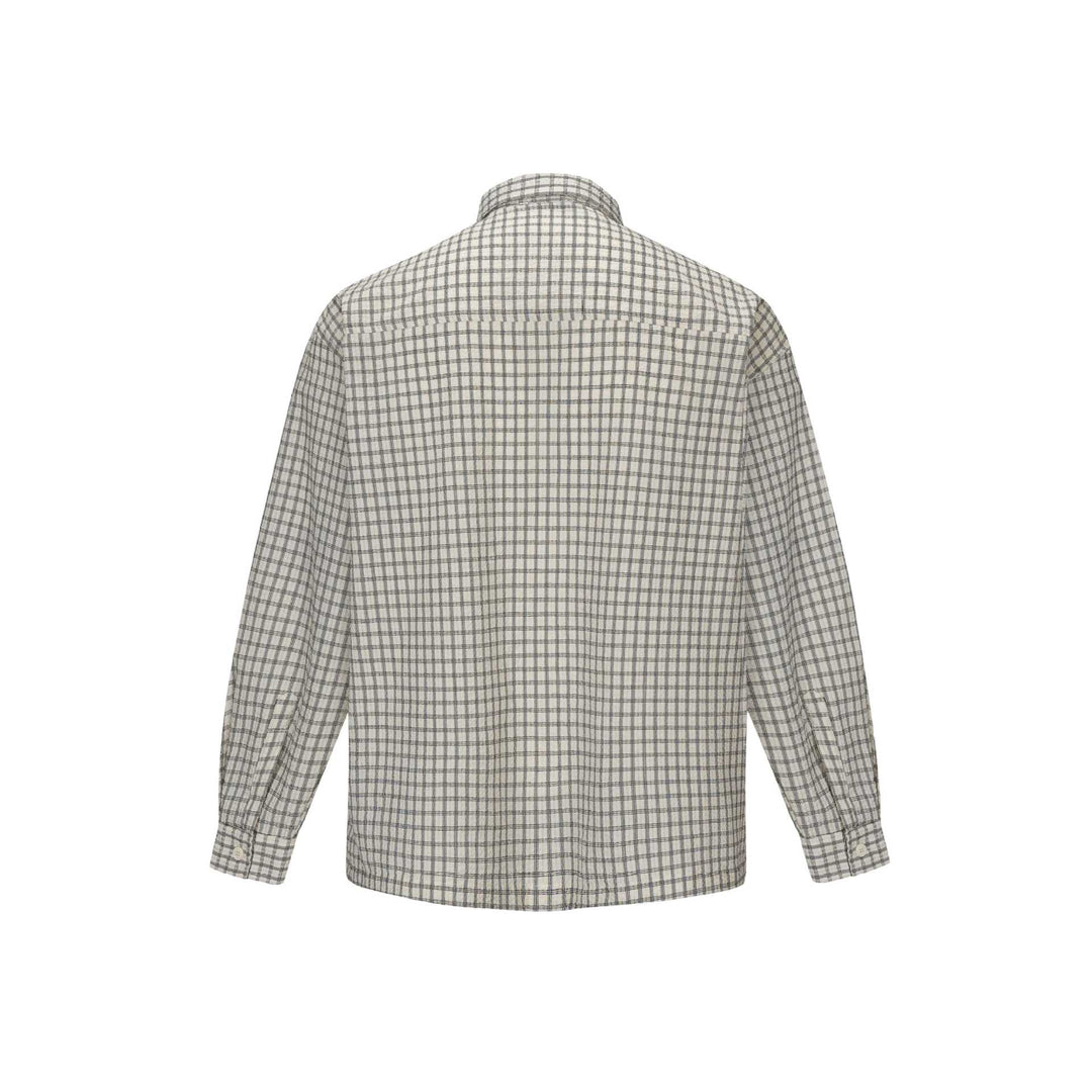Herren Kariertes Flanellhemd im Overshirt‑Stil mit aufgesetzter Brusttasche Shop Nory