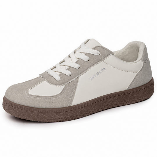 Damen nan retro-inspirierter Freizeit-Sneaker mit Veloursleder-Overlays, gepolsterter Fersenpartie und profiliertem Gummiaußensohle Shop Nory