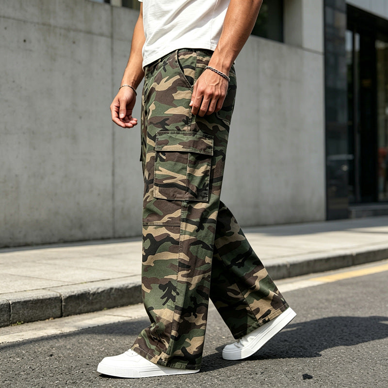 Herren Camouflage Cargo-Hose Shop Nory
