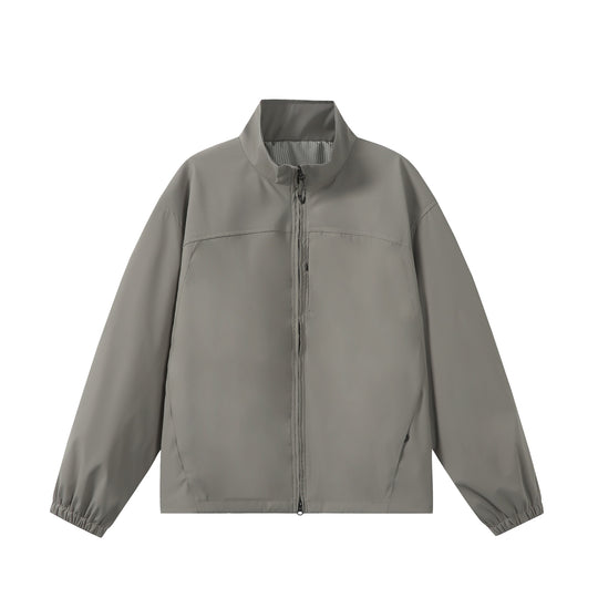 Unisex Leichte, Packbare Funktionsjacke im Oversize-Boxy-Schnitt mit Stehkragen Shop Nory