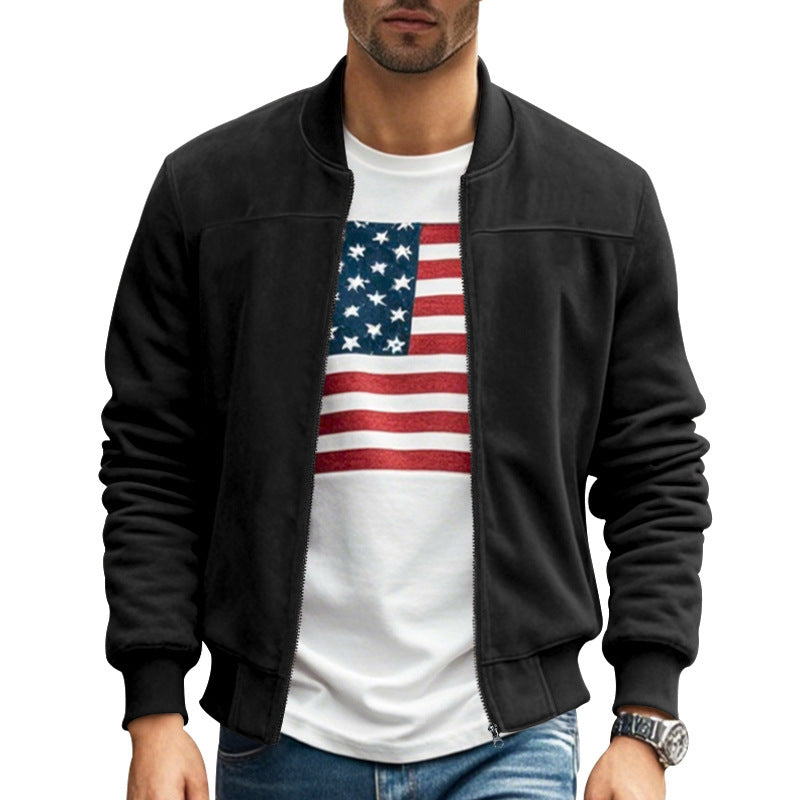 Herren Bomberjacke mit modernem Schnitt und praktischen Taschen