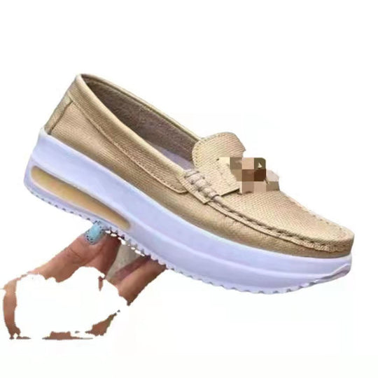 Damen Plateau-Loafer mit dicker Sportsohle und H-Zierschnalle Shop Nory