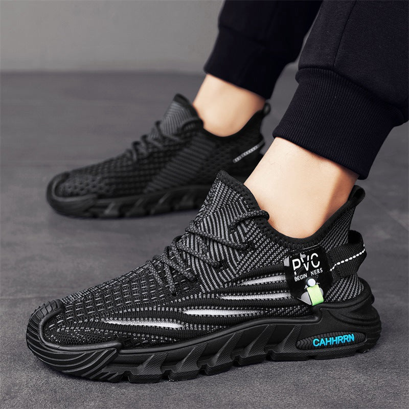 Herren leichte gestrickte Trail‑Sneaker mit sockenähnlichem Einstieg und stoßdämpfender Profilsohle Shop Nory