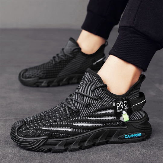 Herren leichte gestrickte Trail‑Sneaker mit sockenähnlichem Einstieg und stoßdämpfender Profilsohle Shop Nory