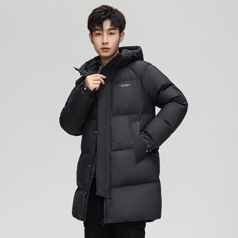 Herren Lange Daunenjacke Shop Nory