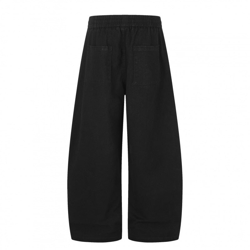 Unisex Weitgeschnittene Lounge-Hose mit Tunnelzug und extra weitem Bein Shop Nory
