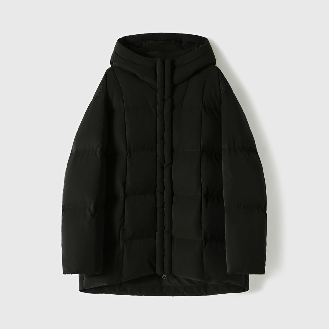 Damen Modische lange Daunenjacke Shop Nory