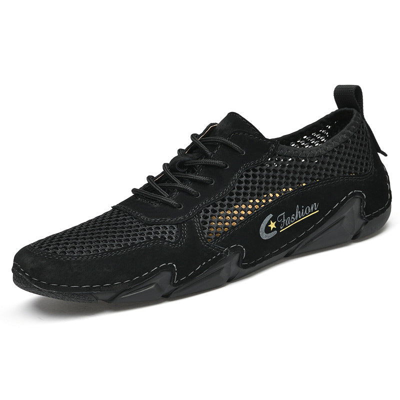 Herren Atmungsaktive Freizeitschuhe mit Komfort-Sohle