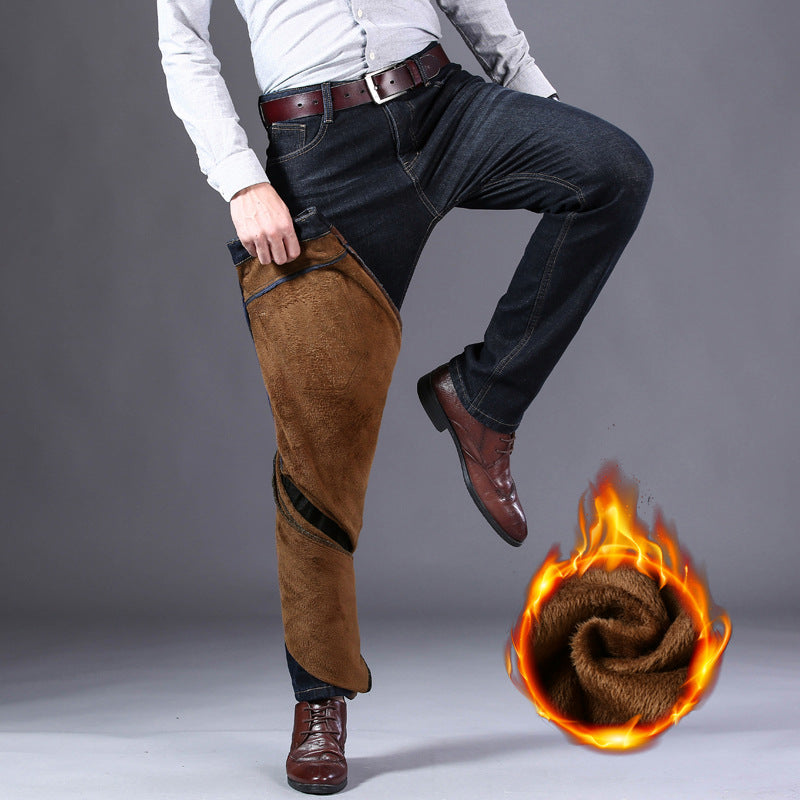 Herren Thermo-Jeans mit dichtem Teddyfutter und robustem Denim-Schnitt Shop Nory