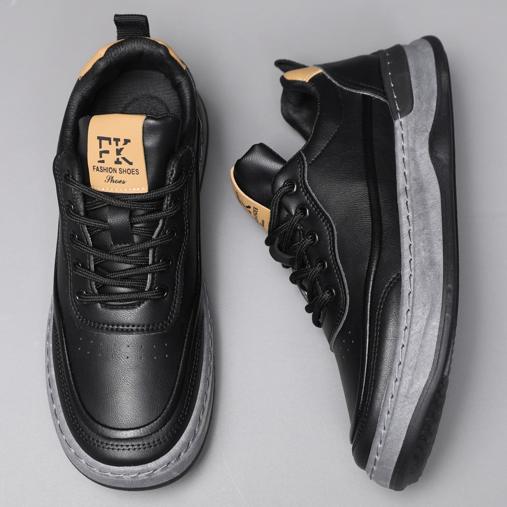 Herren Sportliche Leder Sneaker Shop Nory