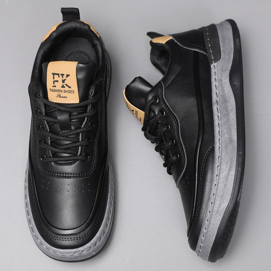 Herren Sportliche Leder Sneaker Shop Nory