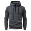 Herren Kapuzenpullover mit modernem Reißverschluss und atmungsaktivem Material Shopnory