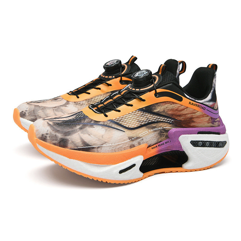 Damen gedämpfte Fashion-Plateau-Sneaker mit sichtbarer Luftkammersohle und elastischem Schaft Shop Nory